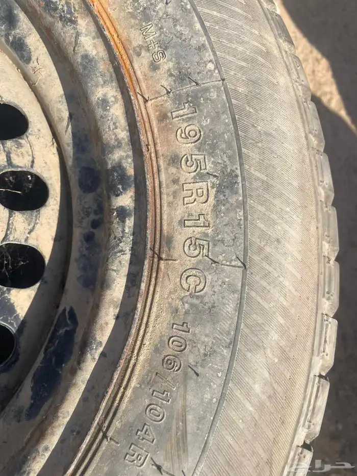 كفرات مع جنوط هليكيس بلاد البيع علي وضعها المقاس بالصوره 10