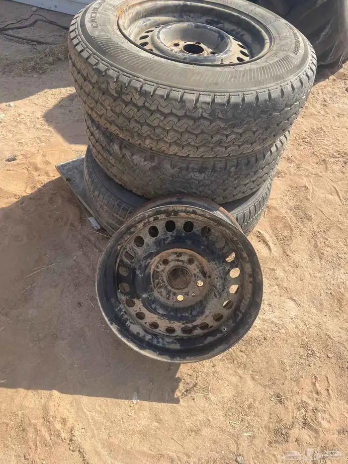 كفرات مع جنوط هليكيس بلاد البيع علي وضعها المقاس بالصوره 7