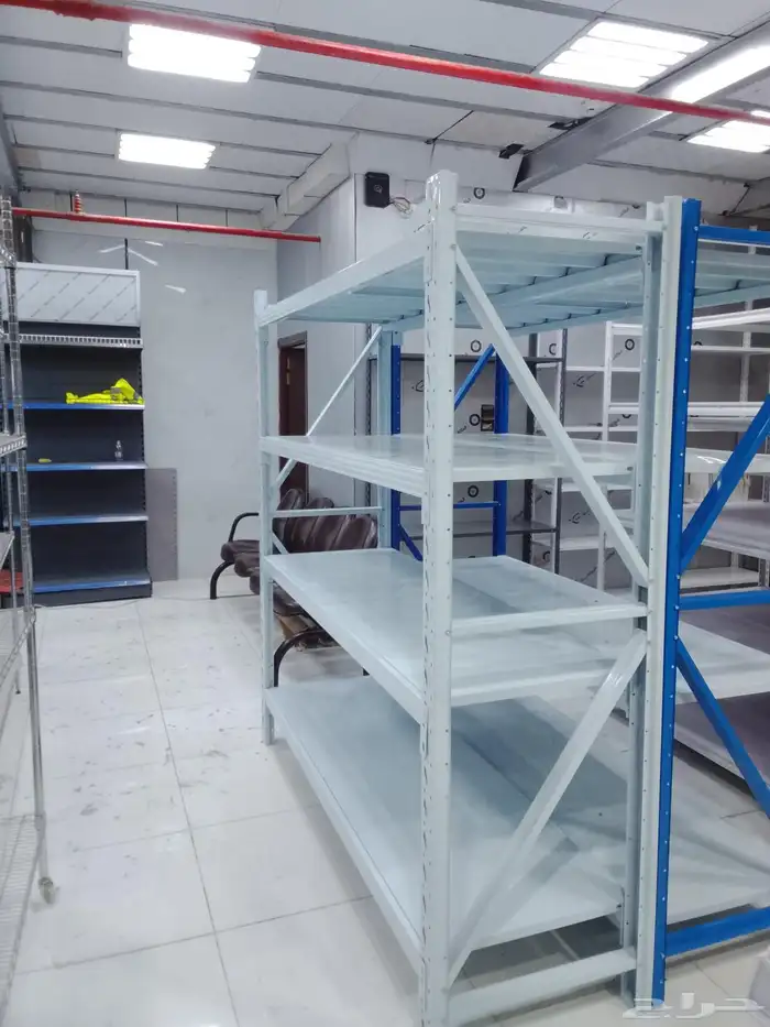 رفوف تخزين مستودعات رفوف منزليه ارفف مخازن استاندات سوبر مار 2