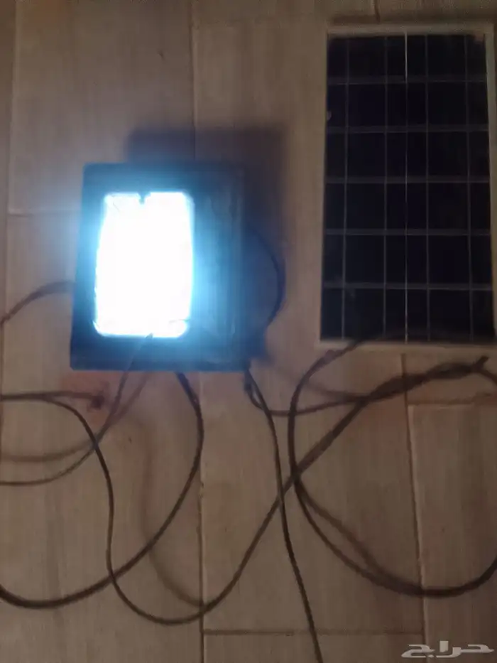 طاقھ شمسيه مع كبس   سلك كھرب طويل 0