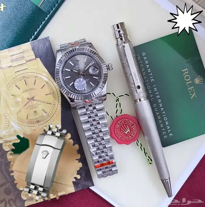 عرض خاص ساعه وقلم رجالي   عروضنا مستمره   جديد الساعات 7