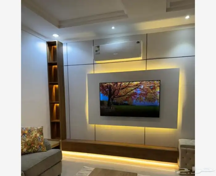 ديكورات داخليه بديل الشيبورد بديل الخشب شاشات 8