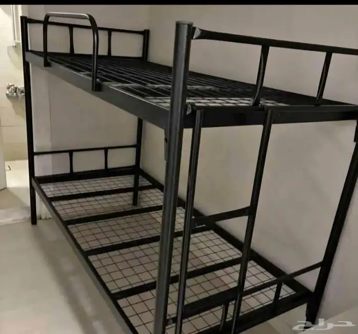متوفر لدينا   سرير دورين السعر 200  سرير حديد دور واحد السعر 2