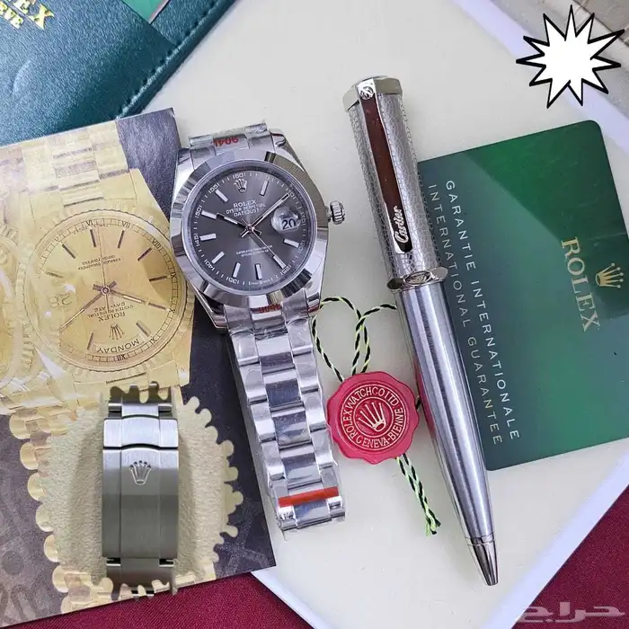 عرض خاص ساعه وقلم رجالي   عروضنا مستمره   جديد الساعات 2