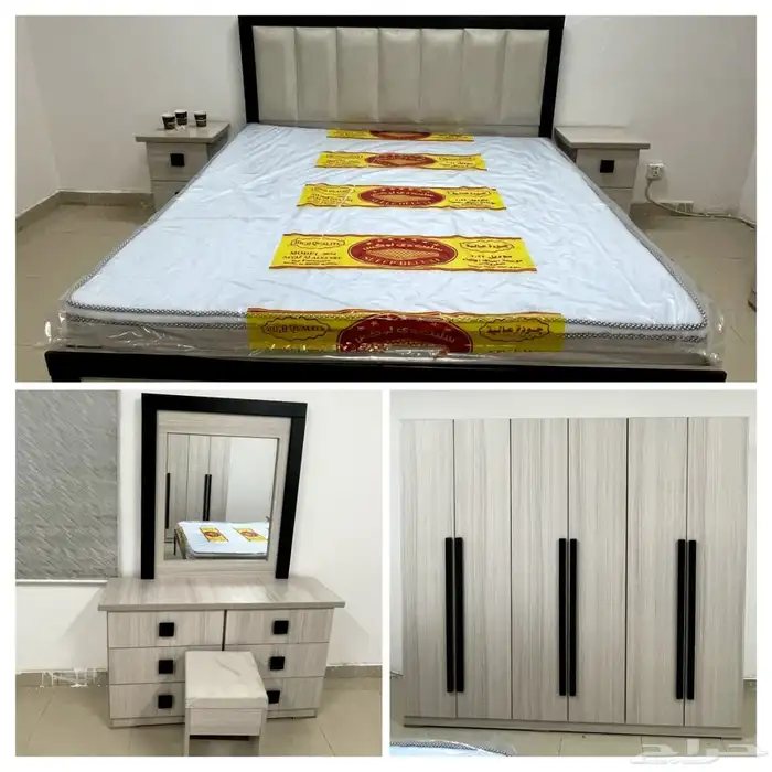 يوجد لدينا جميع انواع غرف النوم من تنفيذنا وتصميمنا 0