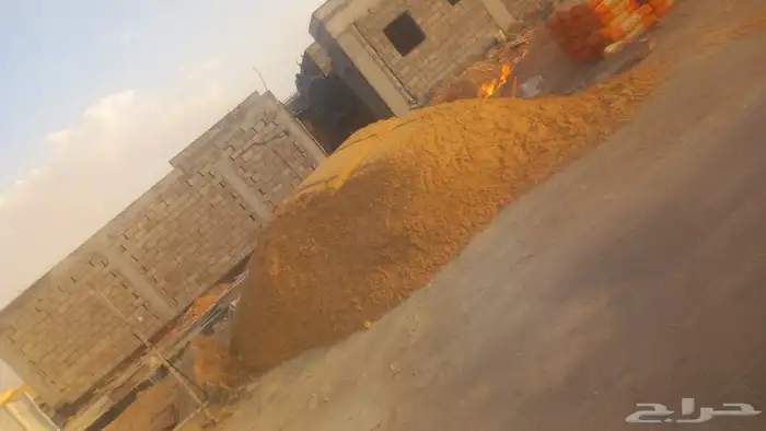 توريد دفان صبيز رمل لياسه رمل بناء رمل احمر بحص زيرو 7