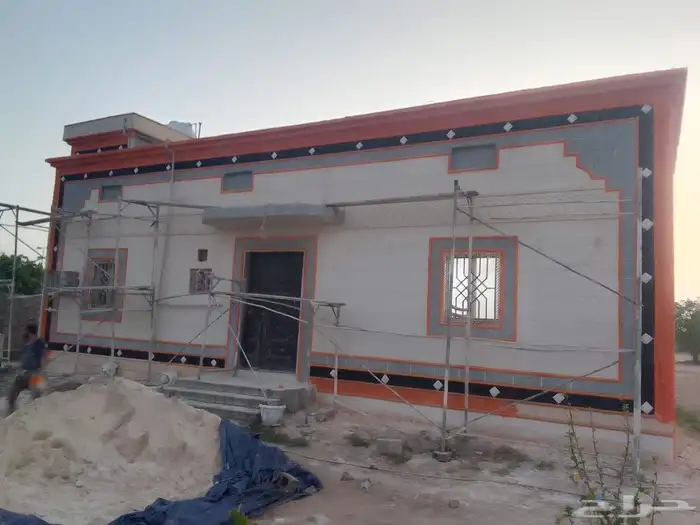 ديكورات خارجيه سمنت أبيض اللون متعددة بديل الحجر الطبيعي 8