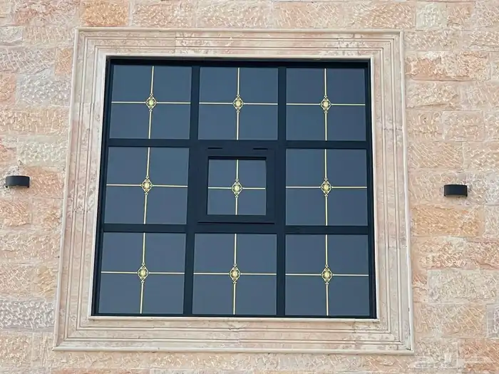 شباك المنيوم باب المنيوم ابواب خشب 1