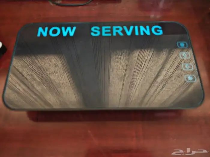 شاشة نداء وجهاز استدعاء لاسلكي للمطاعم 1