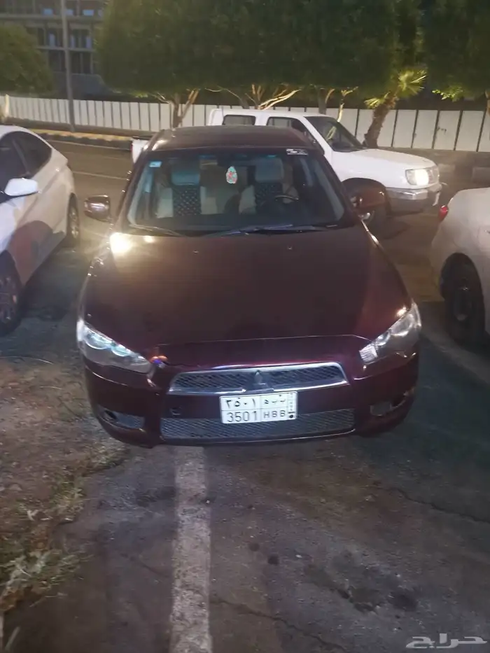 مستبيشي لانسر 2010 مفحوص و مجدد القيرو الماكينه على الشرط 4