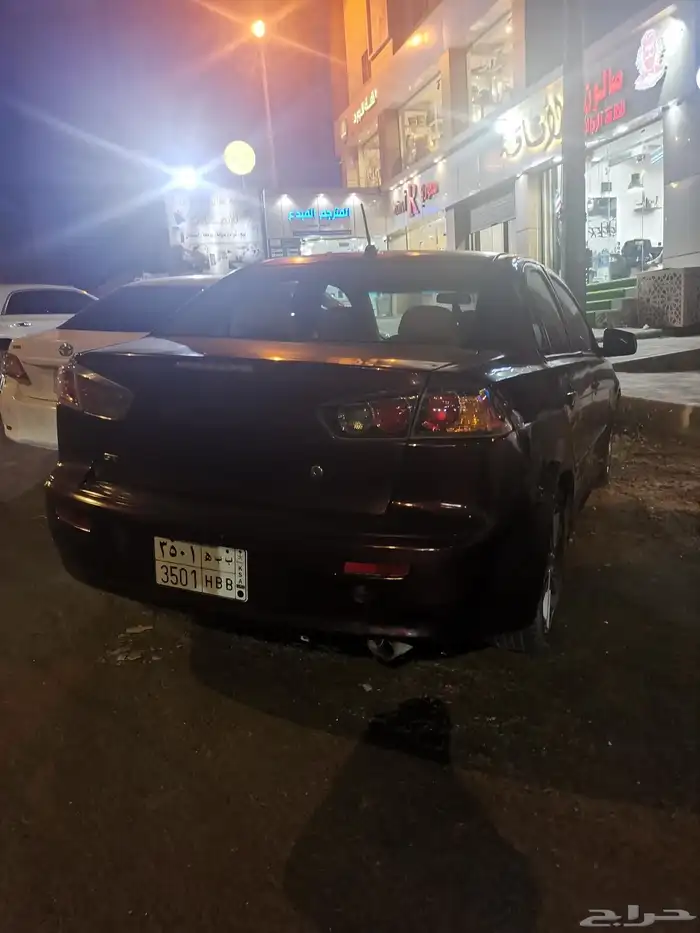 مستبيشي لانسر 2010 مفحوص و مجدد القيرو الماكينه على الشرط 5