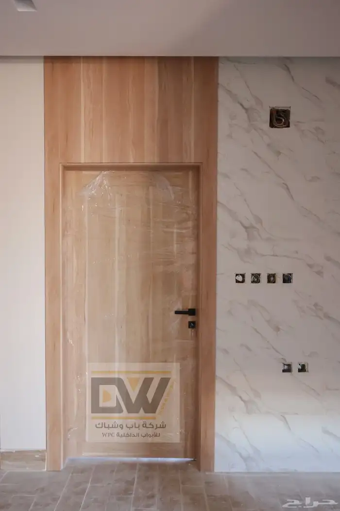 أبواب WPC الداخلية شركة باب وشباك للأبواب الداخلية 6
