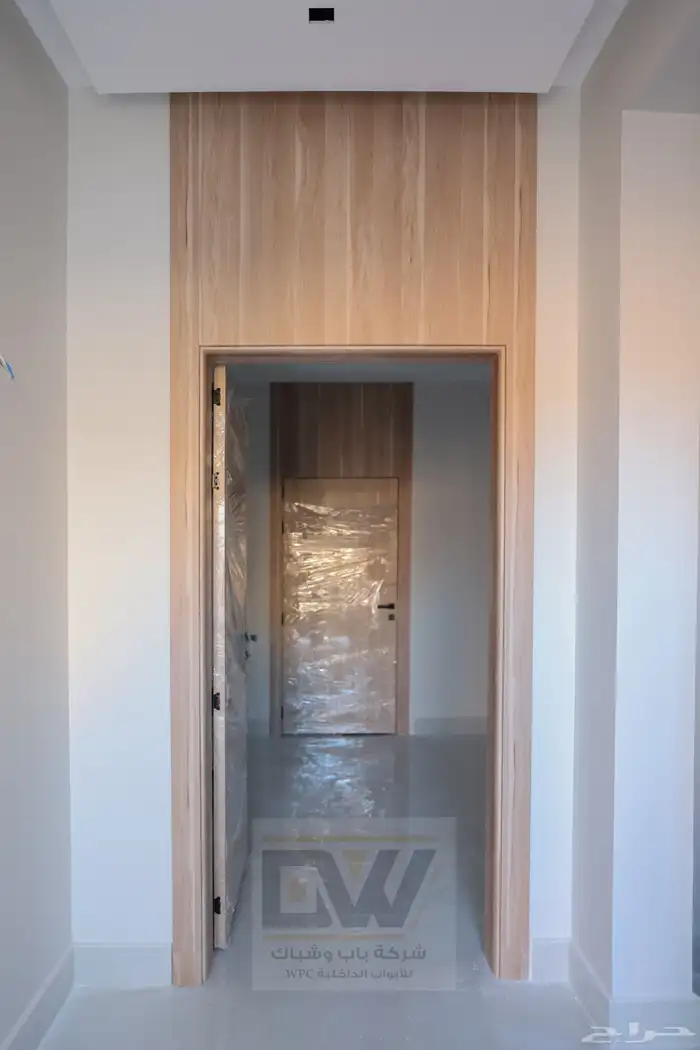أبواب WPC الداخلية شركة باب وشباك للأبواب الداخلية 3