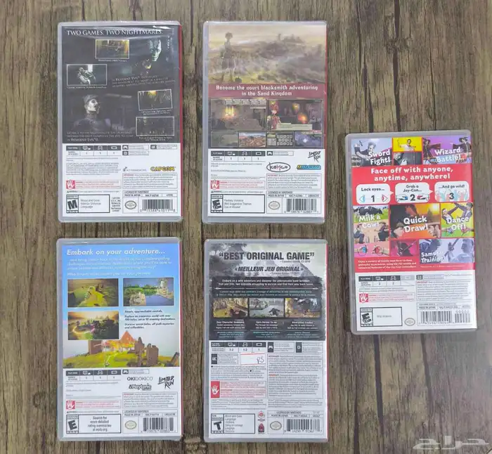 اشرطة نينتندو سويتش جديدة و مستعملة 1