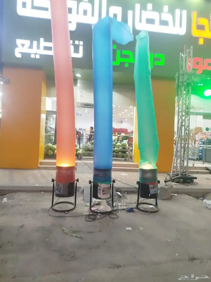 تاجير بالونات راقصه بوابات افتتاح اقواس بالون سيديكلار ستيج 5