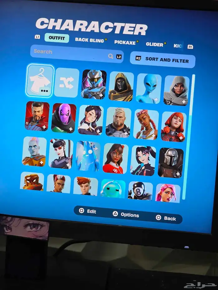 حساب سوني شبة رباعي 4