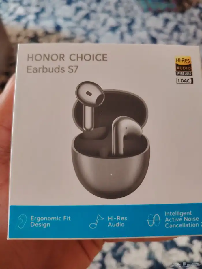 سماعات هونر S7 جديدة وكالة بلكرتونة لم تستخدم 1