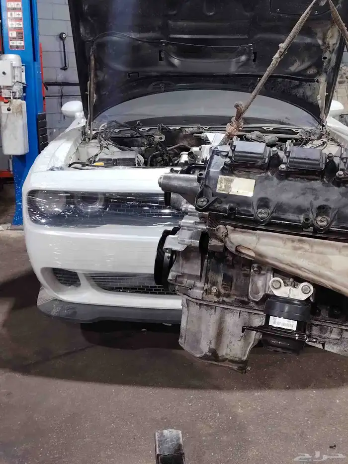 دوج تشالنجر مشكله التكايات مع عامود الكام توضيب كامل 0