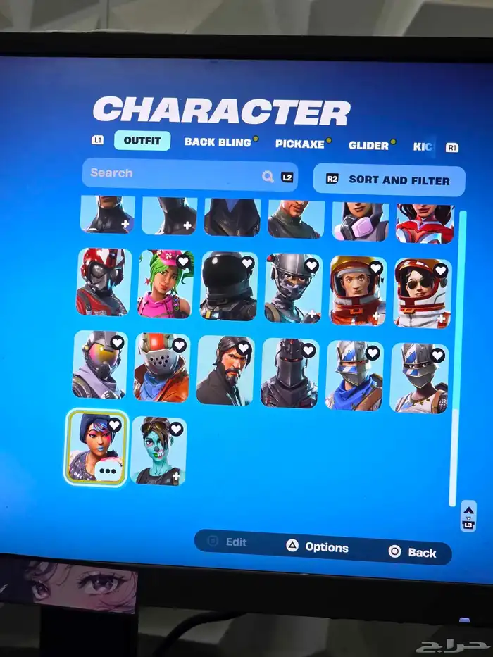 حساب سوني شبة رباعي 2