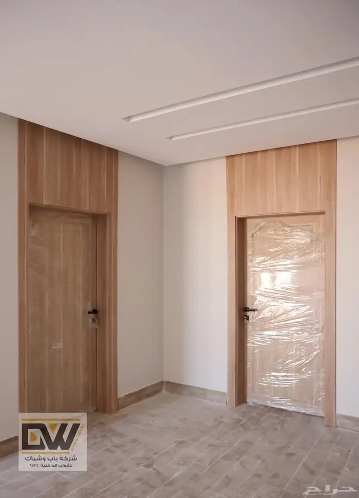 أبواب WPC الداخلية شركة باب وشباك للأبواب الداخلية 9