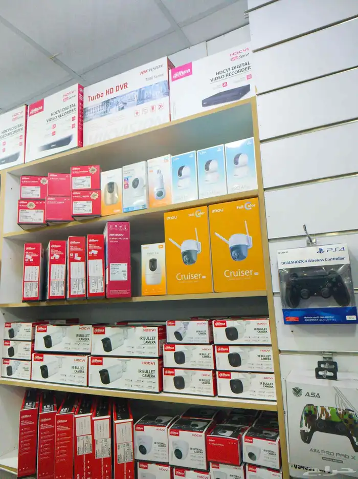 كاميرات مراقبة للمنازل والمحلات التجارية كاميرات الهداهوا عا 8