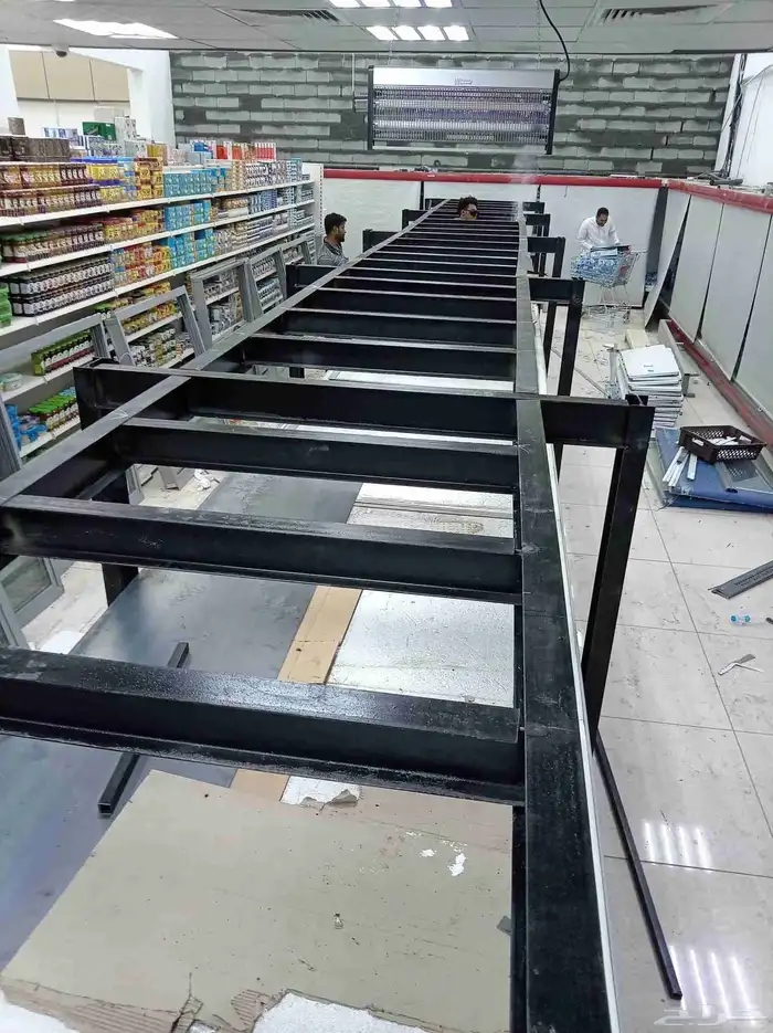 عمل مخزن حفض مويه مع رف بضايع 1