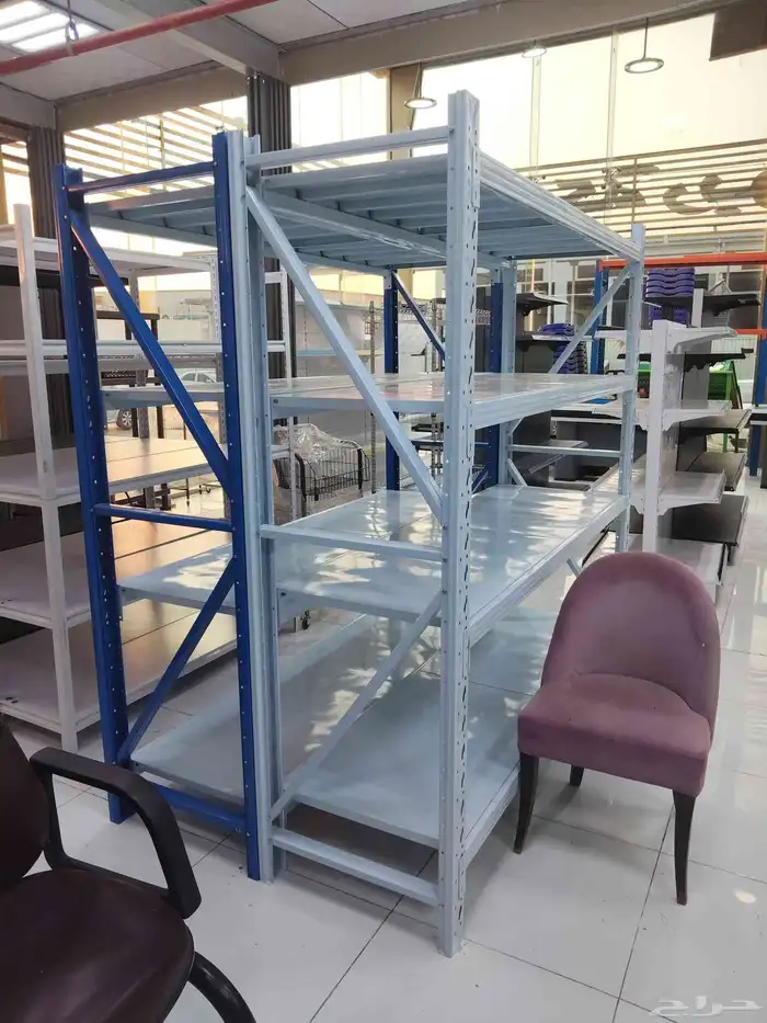 رفوف تخزين رفوف مستودعات رفوف بقاله ارفف 3