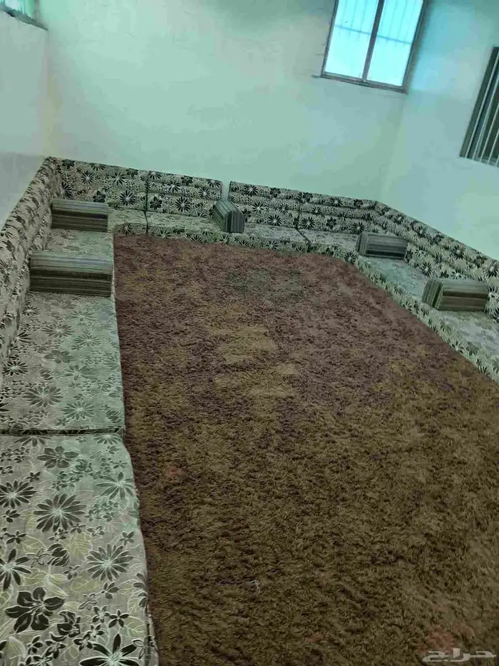 مجلس عربي ثلاث زوايا معا الفرش المكرونه 4 في خمسه. سرير نوم 0