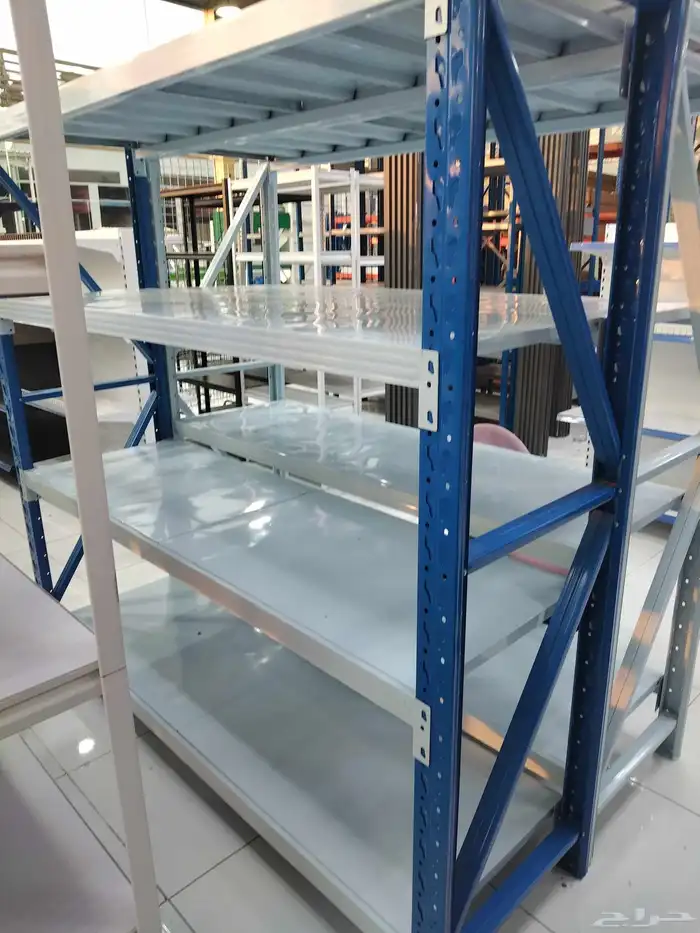 رفوف تخزين رفوف مستودعات رفوف بقاله ارفف 1