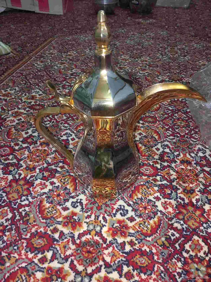 دله السيف مضلعه أستيل فضي مع ذهبي حجم 48جديده بكرتوناها كوري 0