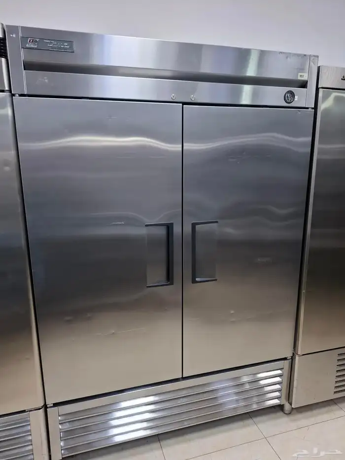 ثلاجه استيل 2 باب ترو امريكي مستعمل نظيف 0