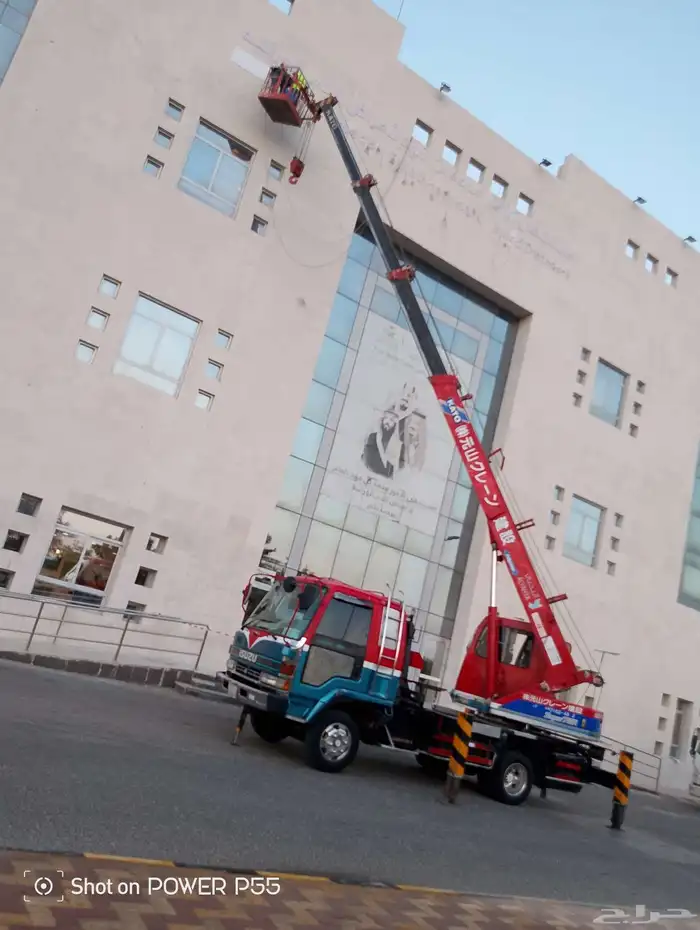 ايجار كرين بشهري بليومي باساعه 2