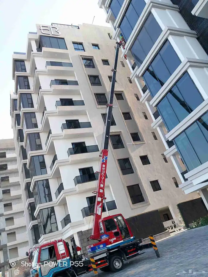 ايجار كرين بشهري بليومي باساعه 0