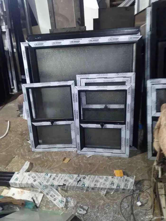 المنيوم باب شبابيك غزال موجود ان شاء الله 4