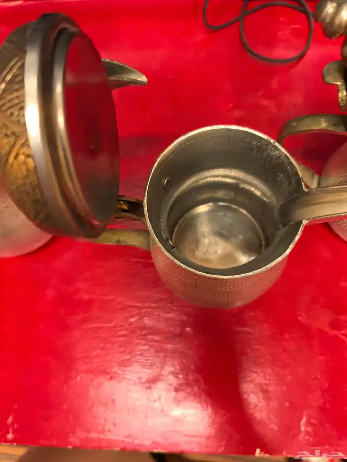 للبيع طقم دلال حب الرمان عددها 5 دلال متسلسلة 9