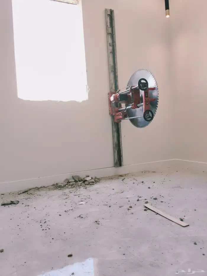 قص وتخريم الخرسانه وقتح الكور وقص الجدران وفتح البواب 7