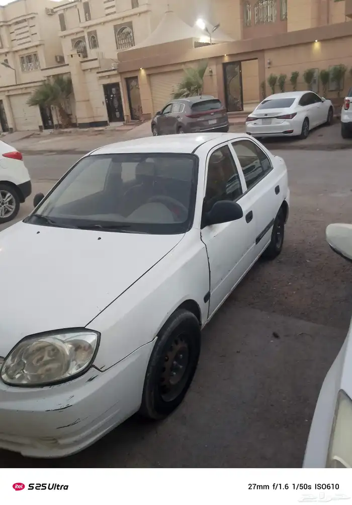 سياره للبيع اكسنت موديل 2004 الستمار ه علي 1000 وتبقى بفحص 2