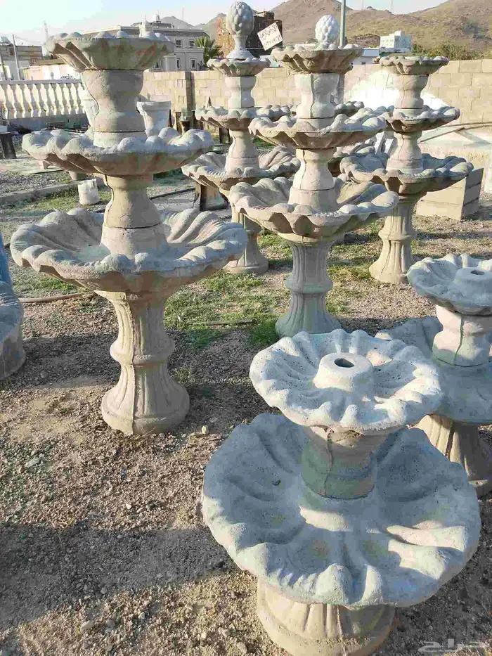 ديكورات دربزين اسمنتية عتاب نوافير احواض لحود بلدوره رصيف 1