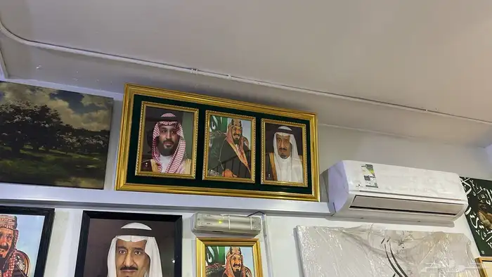 لوحات ملكيه رسميه معتمده بالرياض_لوحات لولي العهد والمؤسس... 12