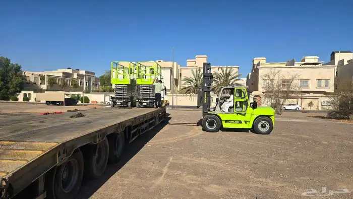 للايجار رافعات شوكية وسيزرات وكرينات في المدينه المنوره 0