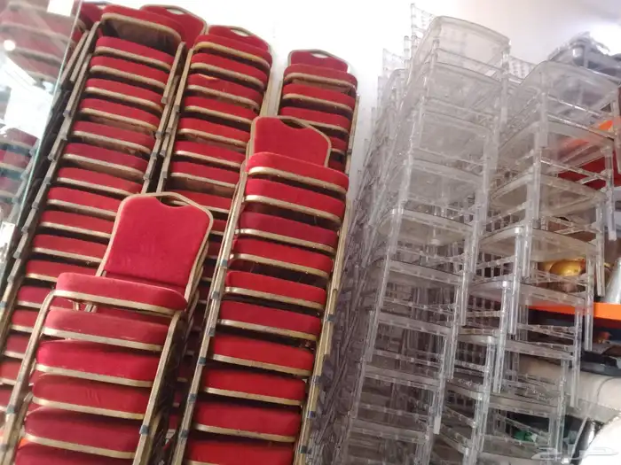 تأجير كراسي وطاولات 6