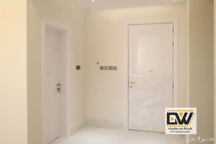 أبواب WPC داخلية شركة باب وشباك للأبواب الداخلية 0