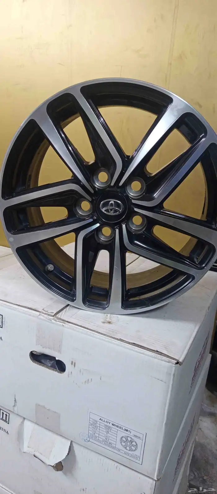 جنط كامري موديل 2023 مقاس 16 شد بلد 1