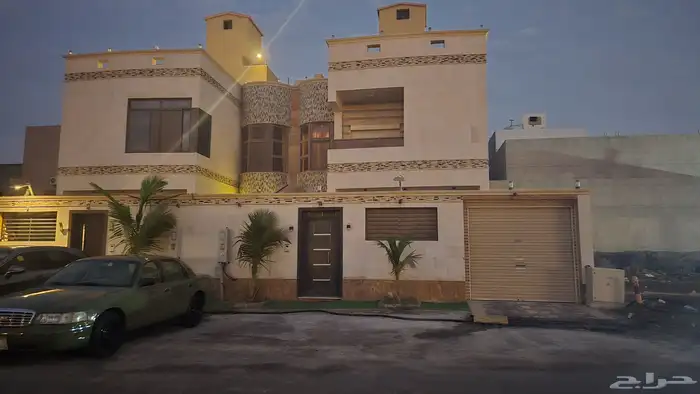 للبيع فلتين جمب بعض في حي المنارات مخطط الاجهوري 0