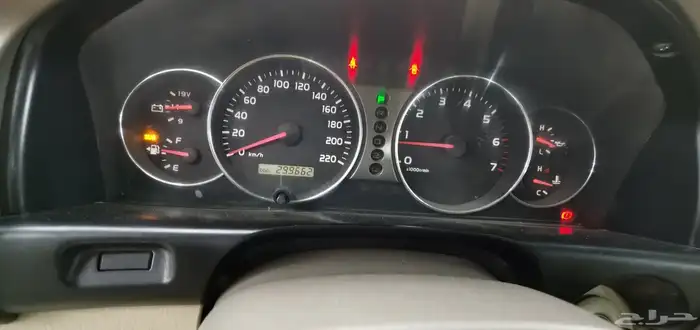 تايوتا جيب لاندكروزر الموديل 2007 قير تماتيك 22