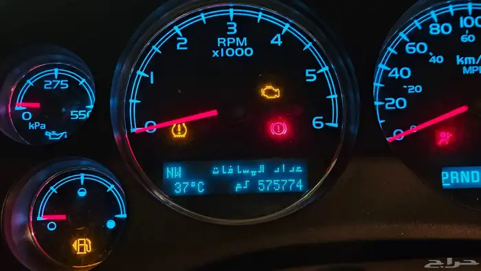 للبيع تاهو 2012 LT لون بني بدون دبل قصير محركات شرط 4