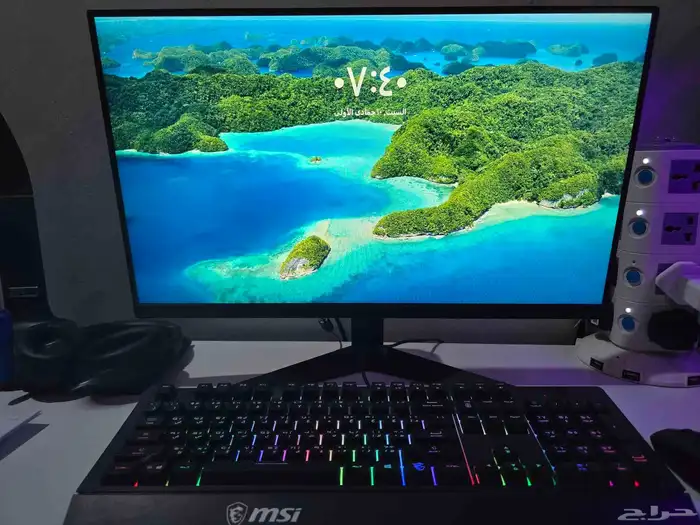 كمبيوتر قيمنق فاخر i7   RTX 4060   أداء خرافي ونظيف جدا 0