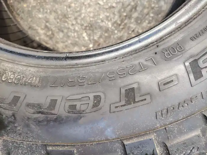 كفرات حجري كامل بي اف جورتش مقاس 255.75.17 0