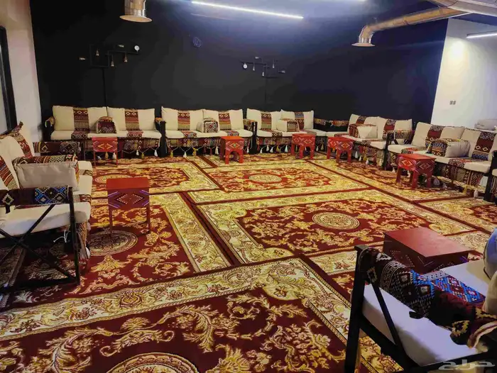 تاجير جلسات شعبيه تاجير عقود لمبات تاجر كراسي طاولات الدمام 6