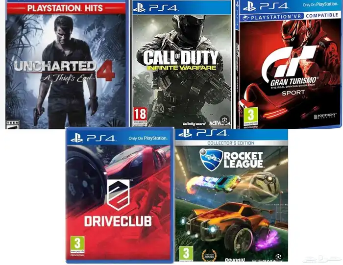 للبيع اشرطة سوني 3 4 1